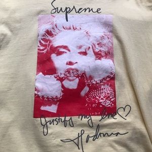 Authentic Supreme Madonna Tee